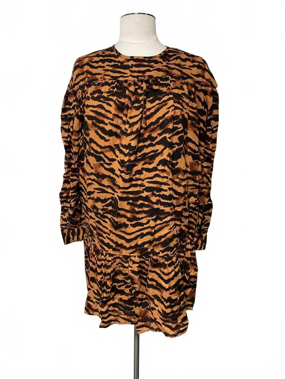 Walter Baker XS Animal Print Dress with Cotton Lining b33